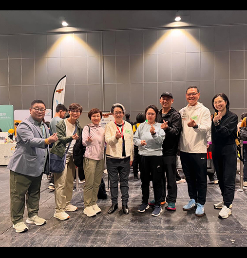 籽橋社團隊好開心出席於機場博覧館舉行《共融運動嘉年華2026》，現場氣氛好熱鬧